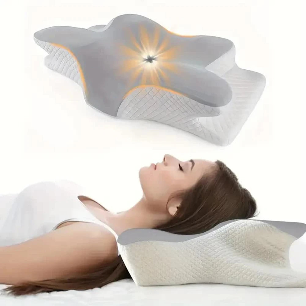 Memory Foam Pillow - Ergonomiskt Designad för Optimal Sömn och Komfort