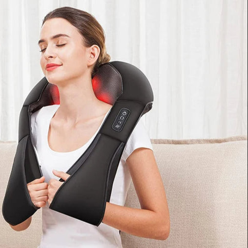 RelaxEase Trådlös Shiatsu-Massagecape