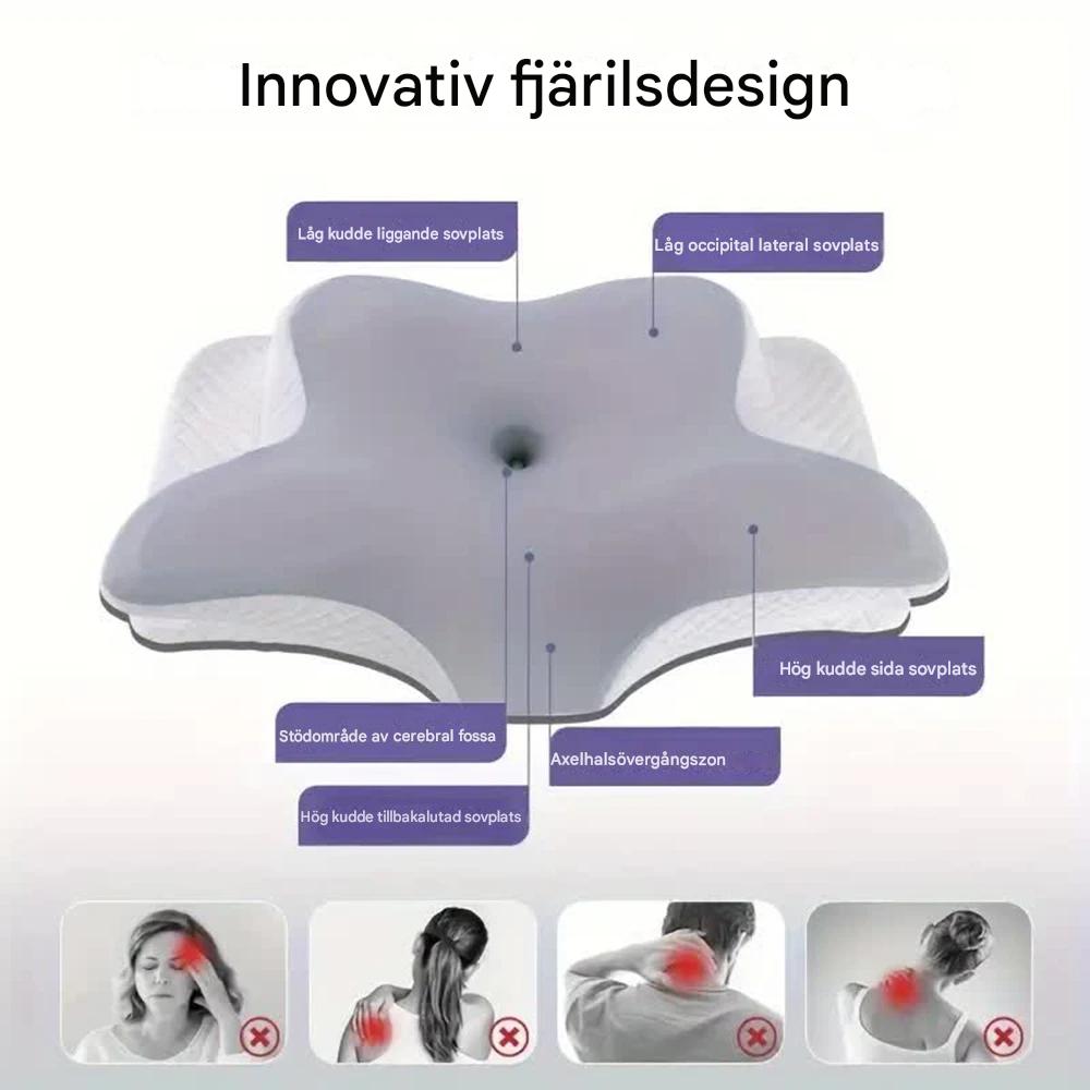 Memory Foam Pillow - Ergonomiskt Designad för Optimal Sömn och Komfort