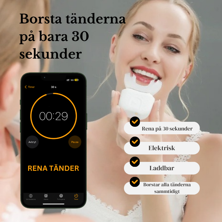Helautomatisk Tandborste | BRIGHT SMILE™