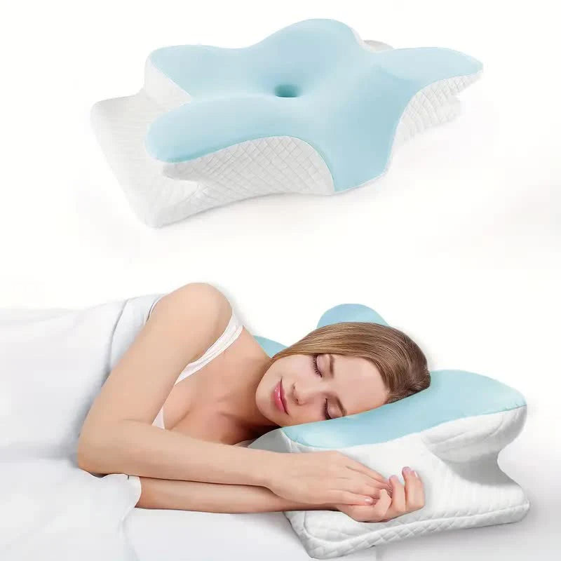 Memory Foam Pillow - Ergonomiskt Designad för Optimal Sömn och Komfort